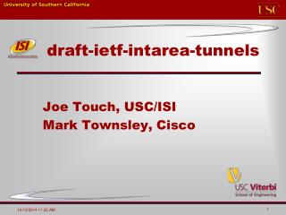 draft-ietf-intarea-tunnels