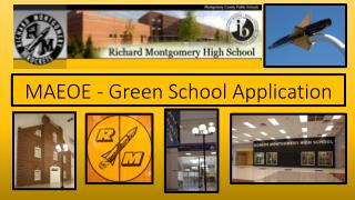 MAEOE - Green School Application
