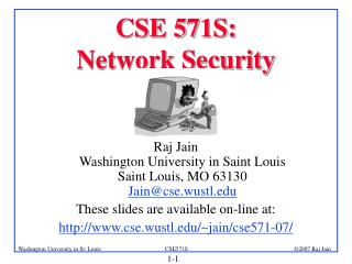 CSE 571S: Network Security