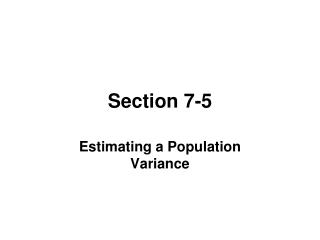 Section 7-5