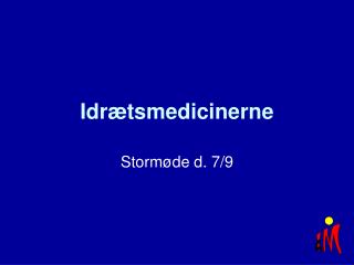 Idrætsmedicinerne