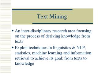 Text Mining