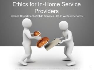 Ethics for In-Home Service Providers