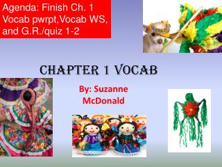 Chapter 1 Vocab