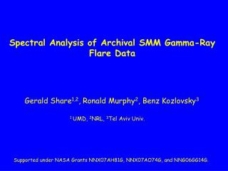 Spectral Analysis of Archival SMM Gamma-Ray Flare Data
