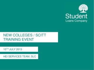 NEW COLLEGES / SCITT TRAINING EVENT