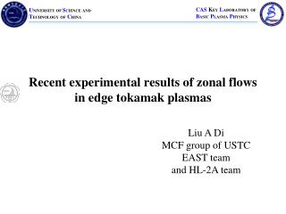 Recent experimental results of zonal flows in edge tokamak plasmas
