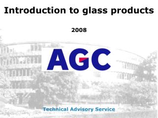 Introduction to glass products 2008