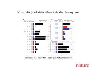 A Bendesky et al. Nature 000 , 1 - 6 (2011) doi:10.1038/nature09821