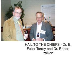 HAIL TO THE CHIEFS - Dr. E. Fuller Torrey and Dr. Robert Yolken