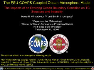 The FSU-COAPS Coupled Ocean-Atmosphere Model