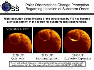 Polar Observations Change Perception Regarding Location of Substorm Onset