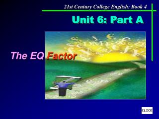 Unit 6: Part A