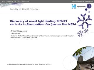 Discovery of novel IgM binding PfEMP1 variants in Plasmodium falciparum line NF54