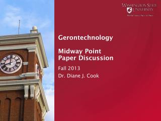 Gerontechnology Midway Point Paper Discussion