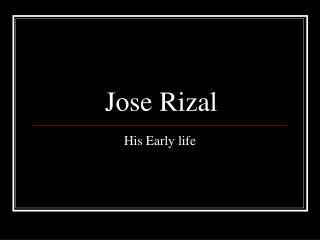 Jose Rizal