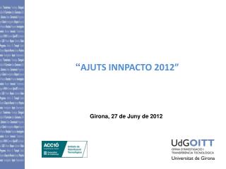 “ AJUTS INNPACTO 2012”