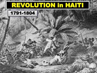 REVOLUTION in HAITI