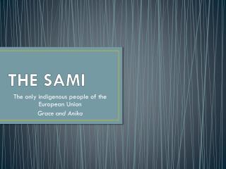 THE SAMI