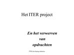 Het ITER project