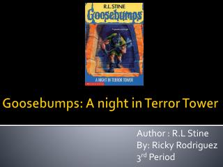 Goosebumps: A night in Terror Tower