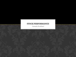 Stock Performance