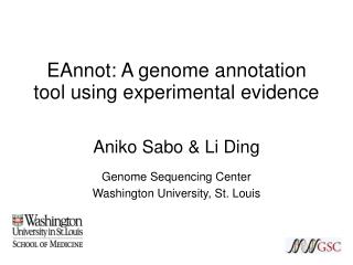 EAnnot: A genome annotation tool using experimental evidence