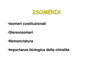 ISOMERIA