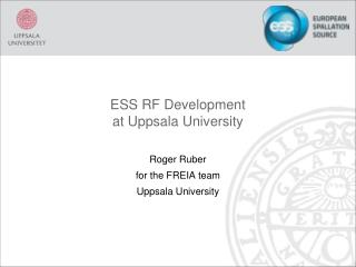 ESS RF Development at Uppsala University