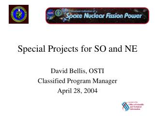 Special Projects for SO and NE
