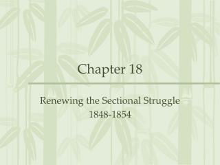 Chapter 18