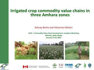 Kahsay Berhe and Yohannes Mehari LIVES – Commodity Value Chain Development Inception Workshop