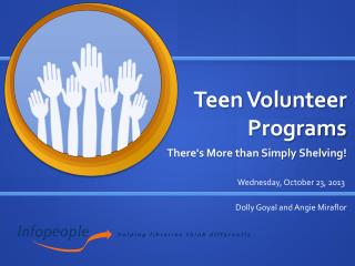 Teen Volunteer Programs
