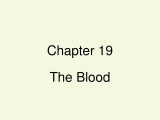 Chapter 19