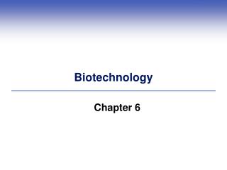 Biotechnology