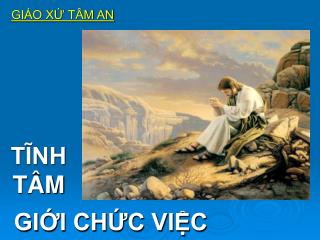 GIÁO XỨ TÂM AN