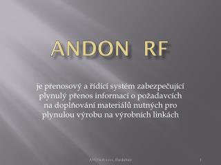 ANDON RF