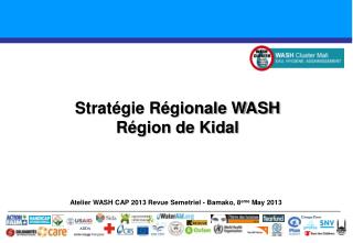 Stratégie Régionale WASH Région de Kidal