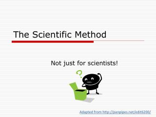 The Scientific Method