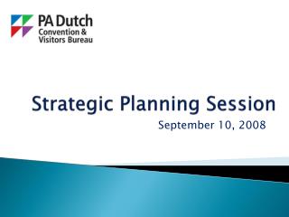 Strategic Planning Session