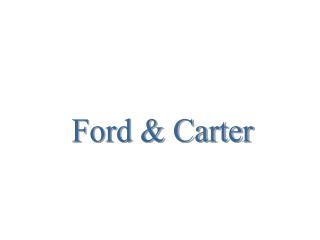 Ford &amp; Carter