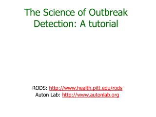 The Science of Outbreak Detection: A tutorial
