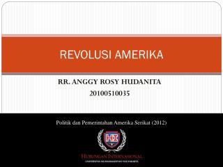 REVOLUSI AMERIKA