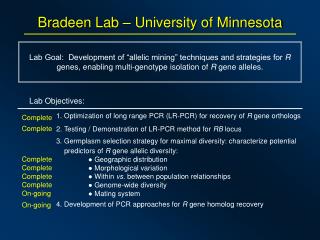 Bradeen Lab – University of Minnesota