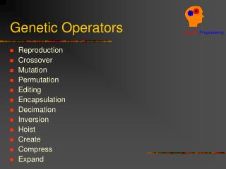 Genetic Operators