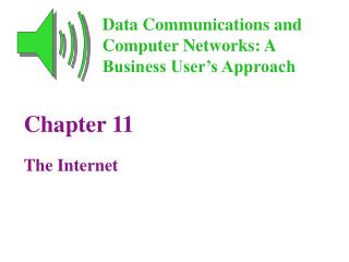 Chapter 11 The Internet