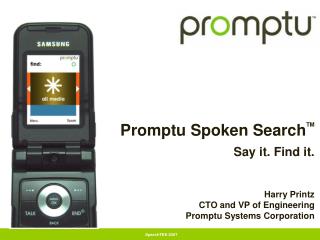 What is Promptu?