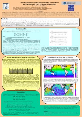 Terrestrial Reference Frame Effects on Global Sea Level Rise