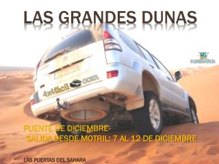 LAS GRANDES dunas