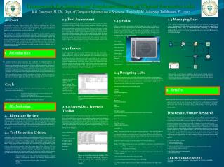 Framework for Design and Implementation of Digital Forensics Labs
